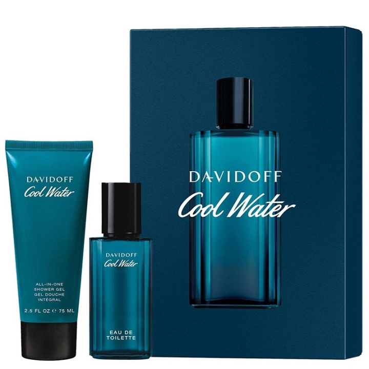 Davidoff Gavesett Davidoff Cool Water for Men Edt 40ml + Shower Gel 75ml i gruppen HELSE OG SKJØNNHET / Gavesett / Gavesett for ham hos TP E-commerce Nordic AB (C92393)