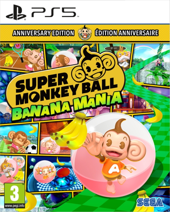 Sega Super Monkey Ball Banana Mania i gruppen Elektronikk / TV-spill & tilbehør / Sony PlayStation 5 / Spill hos TP E-commerce Nordic AB (C92489)