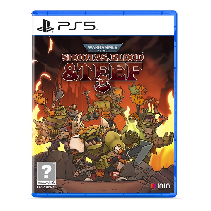 ININ WARHAMMER 40,000: SHOOTAS, BLOOD & TEEF i gruppen Elektronikk / TV-spill & tilbehør / Sony PlayStation 5 / Spill hos TP E-commerce Nordic AB (C92579)