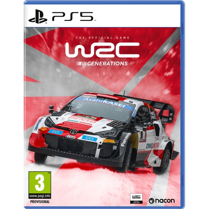 NACON WRC Generasjoner i gruppen Elektronikk / TV-spill & tilbehør / Sony PlayStation 5 / Spill hos TP E-commerce Nordic AB (C92586)