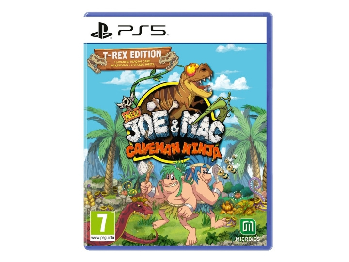 Microids New Joe & Mac: Caveman Ninja (Limited Edition) i gruppen Elektronikk / TV-spill & tilbehør / Sony PlayStation 5 / Spill hos TP E-commerce Nordic AB (C92654)