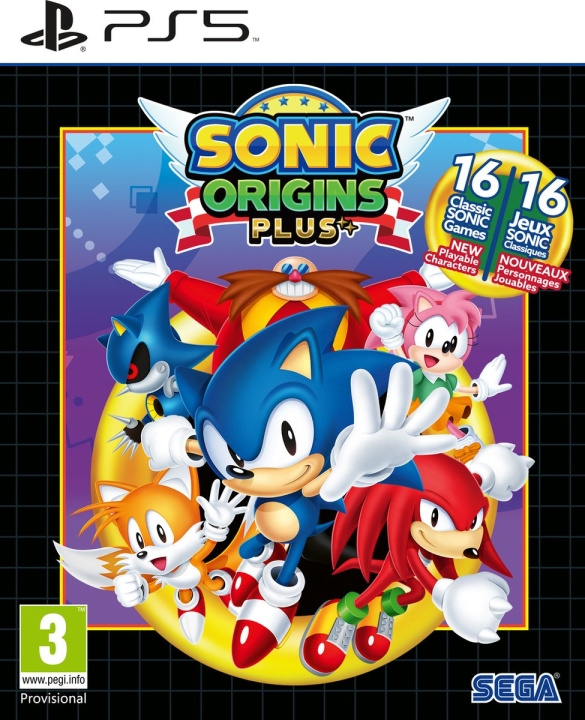 Sega Sonic Origins Plus i gruppen Elektronikk / TV-spill & tilbehør / Sony PlayStation 5 / Spill hos TP E-commerce Nordic AB (C92889)