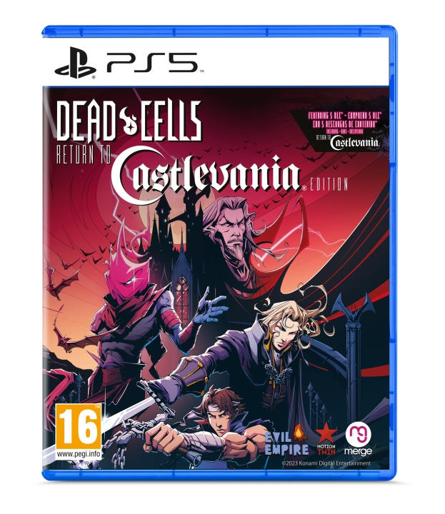 Mergegames Dead Cells - Return to Castlevania Edition i gruppen Elektronikk / TV-spill & tilbehør / Sony PlayStation 5 / Spill hos TP E-commerce Nordic AB (C92901)