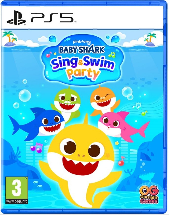 Outright Games Baby Shark: Sing & Swim Party i gruppen Elektronikk / TV-spill & tilbehør / Sony PlayStation 5 / Spill hos TP E-commerce Nordic AB (C92918)