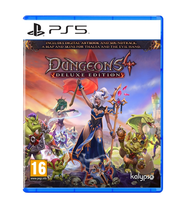 Kalypso Dungeons 4 (Deluxe Edition) i gruppen Elektronikk / TV-spill & tilbehør / Sony PlayStation 5 / Spill hos TP E-commerce Nordic AB (C92948)