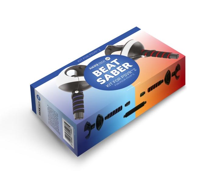 Maxx Tech PSVR2 BEAT SABER i gruppen Elektronikk / TV-spill & tilbehør / Sony PlayStation 5 / Tilbehør hos TP E-commerce Nordic AB (C93039)