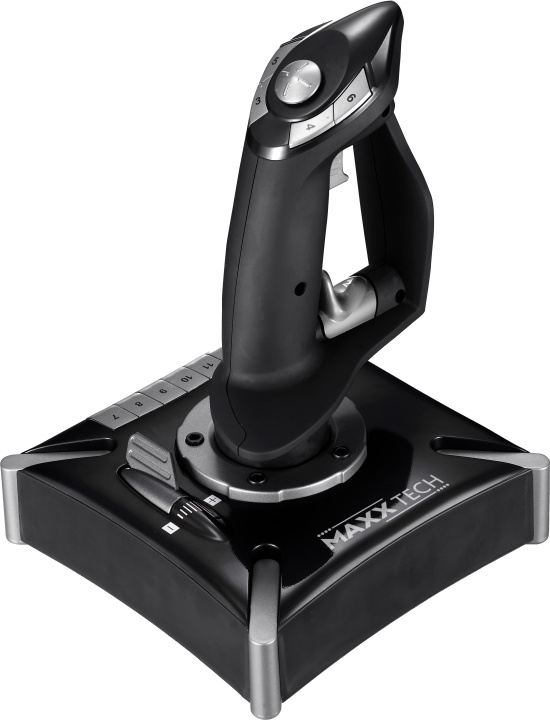 Maxx Tech Pro Flight Combo - PS4 / PC / XBOX/ i gruppen Datautstyr / GAMING / Ratt & joysticks hos TP E-commerce Nordic AB (C93141)