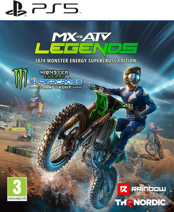 THQ MX vs ATV Legends - 2024 (Monster Energy Supercross Edition) i gruppen Elektronikk / TV-spill & tilbehør / Sony PlayStation 5 / Spill hos TP E-commerce Nordic AB (C93157)
