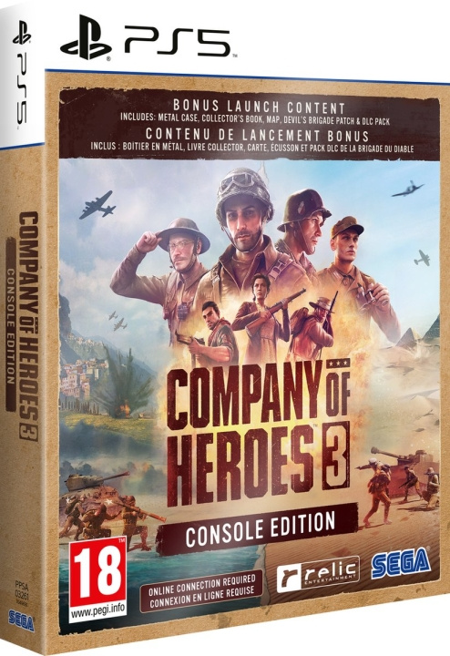 SEGA Company of Heroes 3 (Steelbook-utgave) i gruppen Elektronikk / TV-spill & tilbehør / Sony PlayStation 5 / Spill hos TP E-commerce Nordic AB (C93180)