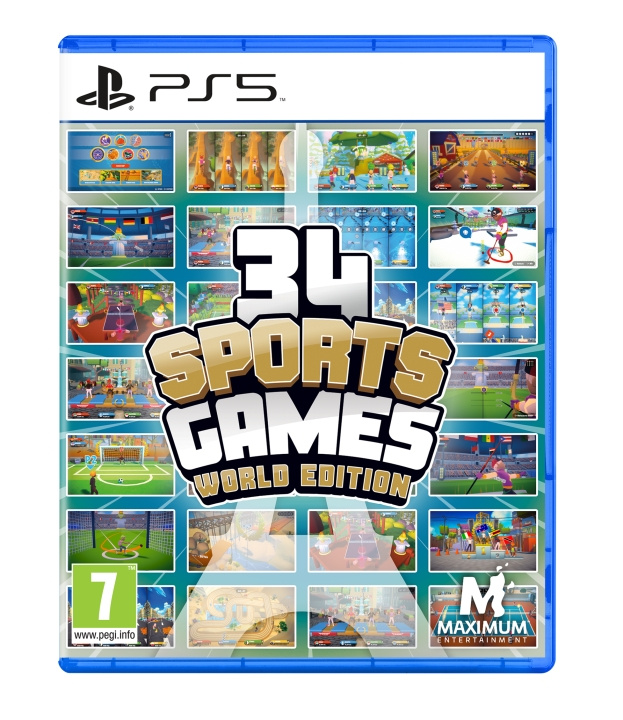 Maximum Games 34 Sports Games – World Edition i gruppen Elektronikk / TV-spill & tilbehør / Sony PlayStation 5 / Spill hos TP E-commerce Nordic AB (C93182)