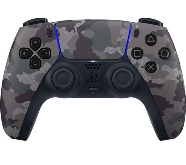 Sony Playstation 5 Dualsense-kontroller grå camouflage i gruppen Elektronikk / TV-spill & tilbehør / Sony PlayStation 5 / Tilbehør hos TP E-commerce Nordic AB (C93277)