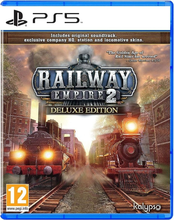 Kalypso Railway Empire 2 (Deluxe-utgave) i gruppen Elektronikk / TV-spill & tilbehør / Sony PlayStation 5 / Spill hos TP E-commerce Nordic AB (C93301)