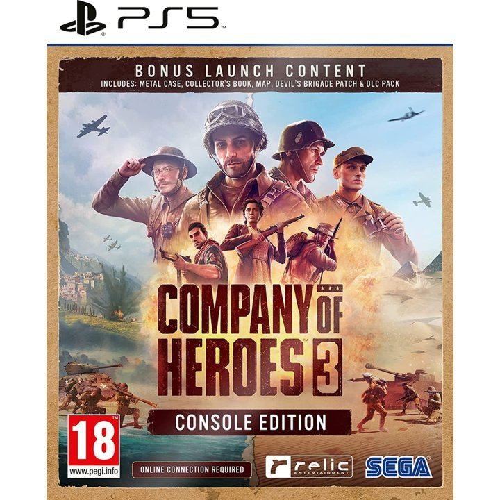 SEGA Company of Heroes 3 (lanseringsutgave) i gruppen Elektronikk / TV-spill & tilbehør / Sony PlayStation 5 / Spill hos TP E-commerce Nordic AB (C93367)