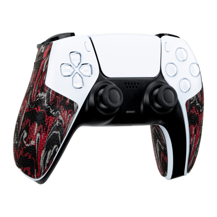 LIZARD SKINS DSP-kontrollergrep for PlayStation 5 - Wildfire Camo i gruppen Elektronikk / TV-spill & tilbehør / Sony PlayStation 5 / Tilbehør hos TP E-commerce Nordic AB (C93382)