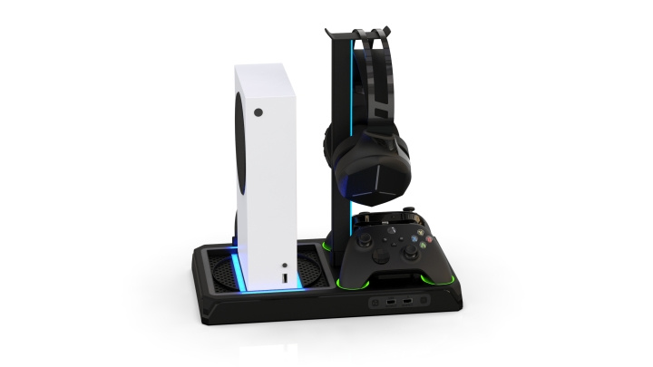 iMP TECH DLX & LED multifunksjonelt ladestativ - Xbox i gruppen Elektronikk / TV-spill & tilbehør / Xbox Series X / Tilbehør hos TP E-commerce Nordic AB (C93386)