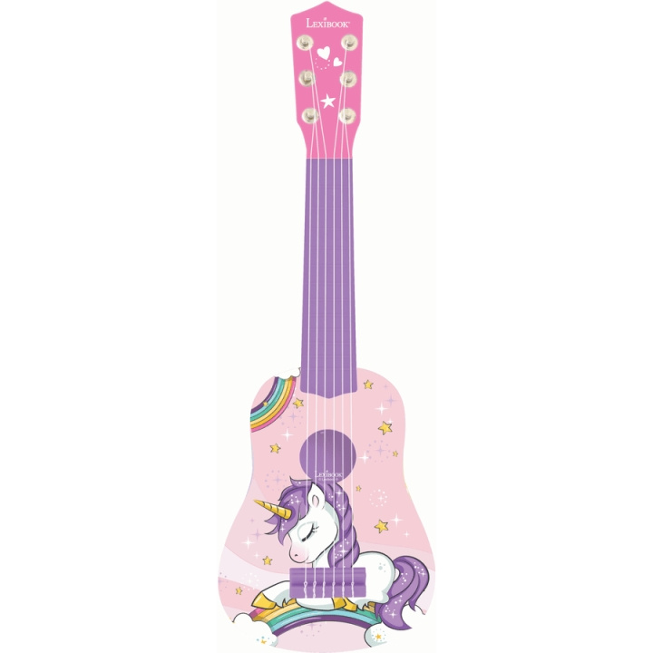 Lexibook Unicorn - Min første gitar 21 (K200UNI) i gruppen LEKER, BARN OG BABY / Musikk, sang og bilde / Instrumenter hos TP E-commerce Nordic AB (C93728)