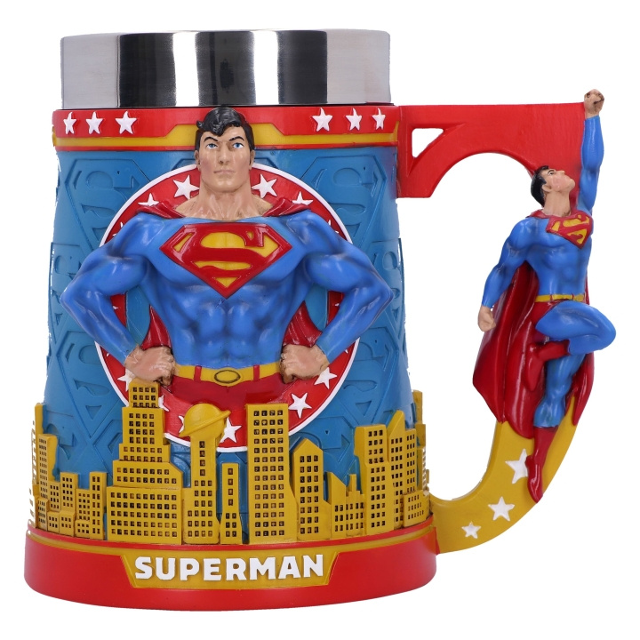 Nemesis Now Supermann Stålmannen krus 15,5 cm i gruppen SPORT, FRITID & HOBBY / Morsomme produkter / Kopper hos TP E-commerce Nordic AB (C93875)