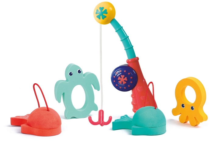 LUDI Fiskestang med dyr - (LU40076) i gruppen LEKER, BARN OG BABY / Uteleker / Badeleker hos TP E-commerce Nordic AB (C94120)