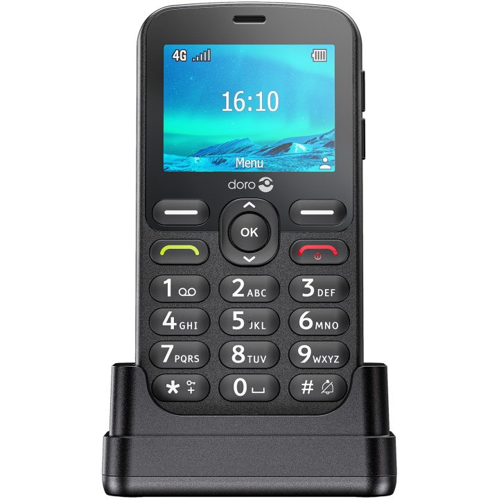 1881 4G mobiltelefon (lader følger ikke med), svart