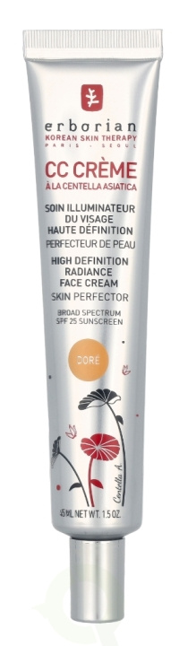 Erborian CC HD Radiance Face Cream SPF25 45 ml Dore i gruppen HELSE OG SKJØNNHET / Hudpleie / Ansikt / Dagkrem hos TP E-commerce Nordic AB (C94906)