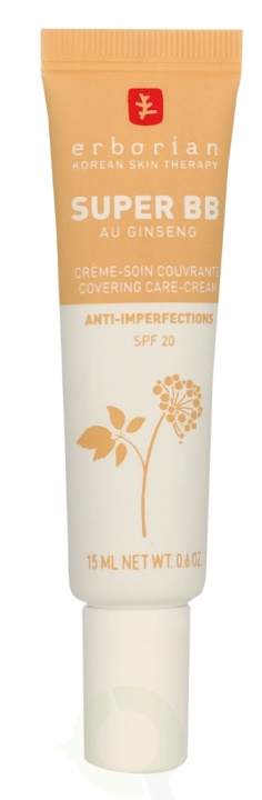 Erborian Super BB Covering Care-Cream SPF20 15 ml Nude i gruppen HELSE OG SKJØNNHET / Hudpleie / Ansikt / Dagkrem hos TP E-commerce Nordic AB (C94912)