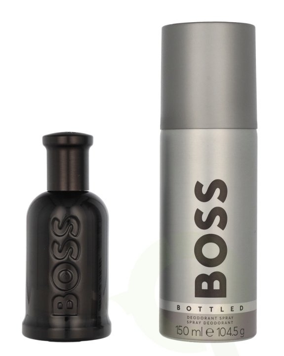 Hugo Boss Bottled Giftset 200 ml Parfum 50ml/Deo Spray 150ml i gruppen HELSE OG SKJØNNHET / Gavesett / Gavesett for ham hos TP E-commerce Nordic AB (C95015)