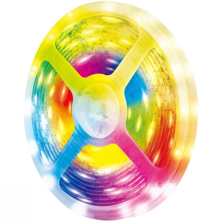 LogiLink Smart digital RGB LED-stripe adresserbar 400 lm 5m LED WiFi Tuya i gruppen HJEM, HUS OG HAGE / Smarthus / Smart belysning hos TP E-commerce Nordic AB (C95448)