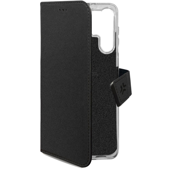 Celly Wally lommebokveske Galaxy S25 Ultra Black i gruppen SMARTTELEFON & NETTBRETT / Mobilbeskyttelse / Samsung hos TP E-commerce Nordic AB (C95465)