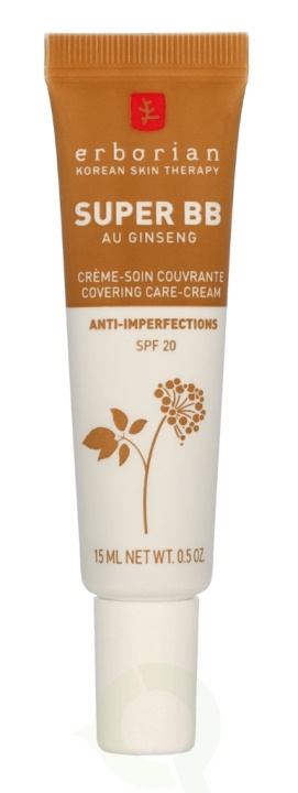 Erborian Super BB Covering Care-Cream SPF20 15 ml Caramel i gruppen HELSE OG SKJØNNHET / Makeup / Makeup ansikt / CC/BB Cream hos TP E-commerce Nordic AB (C95562)