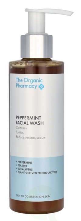 The Organic Pharmacy Ansiktsvask med peppermynte 200 ml i gruppen HELSE OG SKJØNNHET / Hudpleie / Ansikt / Rengjøring hos TP E-commerce Nordic AB (C95701)