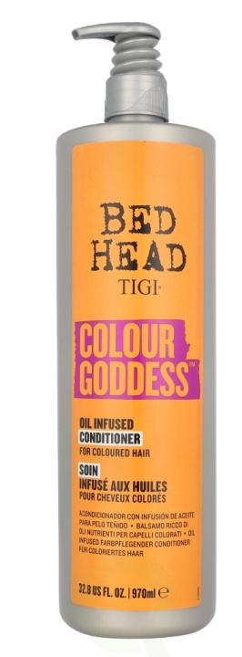 TIGI Bh Colour Goddess Oil Infused Conditioner 970 ml for farget hår i gruppen HELSE OG SKJØNNHET / Hår & styling / Hårpleie / Balsam hos TP E-commerce Nordic AB (C95778)