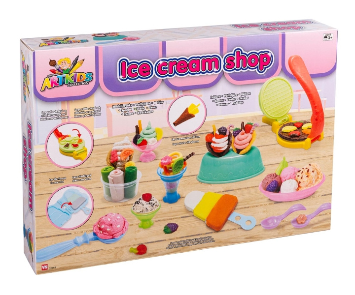ArtKids Deig - iskrembutikk (32859) i gruppen LEKER, BARN OG BABY / Leker / Lek leire, lek sand og tilbehør hos TP E-commerce Nordic AB (C96674)