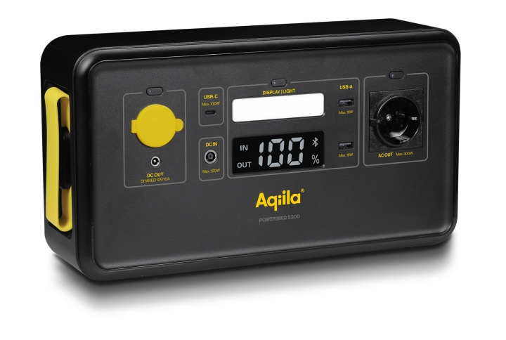 Aqiila Powerbird S300 - Bærbar kraftstasjon, 294Wh / 300W i gruppen HJEM, HUS OG HAGE / El og belysning / Power stations hos TP E-commerce Nordic AB (C96781)