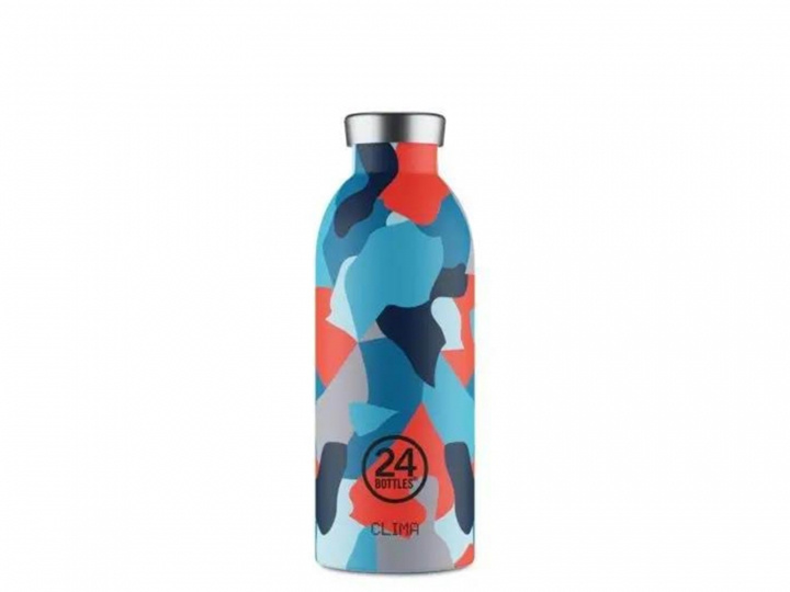 24Bottles Clima-flaske 0,5 L - Blå Tundra i gruppen SPORT, FRITID & HOBBY / Friluftsliv / Termoser og flasker hos TP E-commerce Nordic AB (C96855)