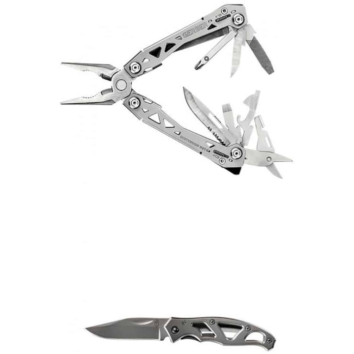 Gerber Suspension NXT og Mini Paraframe GT 4L i gruppen SPORT, FRITID & HOBBY / Friluftsliv / Multiverktøy og kniver hos TP E-commerce Nordic AB (C96963)