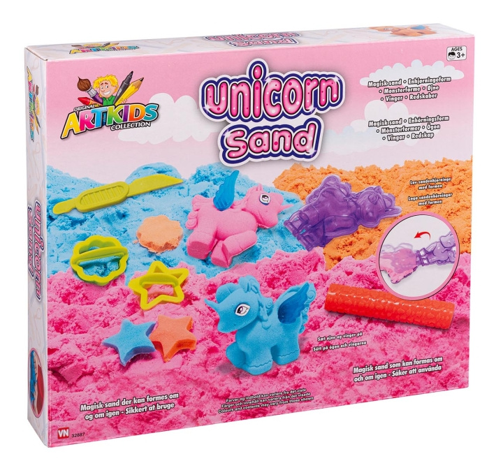 ArtKids Magisk sand - Enhjørning (32887) i gruppen LEKER, BARN OG BABY / Leker / Lek leire, lek sand og tilbehør hos TP E-commerce Nordic AB (C97276)