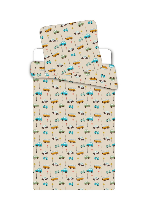 BrandMac Sengetøy - Junior Størrelse 100x140 - Bil (1000895) i gruppen LEKER, BARN OG BABY / Barnetekstiler / Sengetøy / Sengetøy junior hos TP E-commerce Nordic AB (C97304)