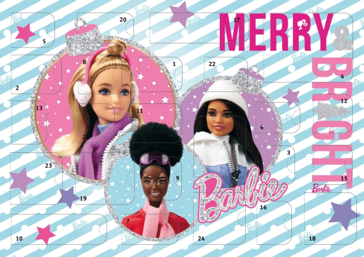 Barbie Undercover - Adventskalender Barbie 2024 i gruppen LEKER, BARN OG BABY / Leker / Adventskalendere hos TP E-commerce Nordic AB (C97372)