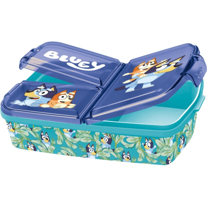BLUEY BLUEY Large - Smørbrødboks med flere rom - (088808735-50620) i gruppen LEKER, BARN OG BABY / Spise & drikke / Barneserviser hos TP E-commerce Nordic AB (C97433)