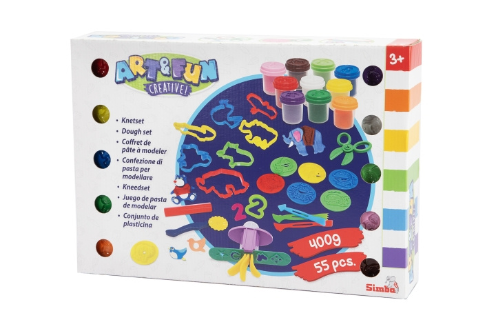 Art&Fun Mega Dough Pack (106324614) i gruppen LEKER, BARN OG BABY / Leker / Lek leire, lek sand og tilbehør hos TP E-commerce Nordic AB (C97497)