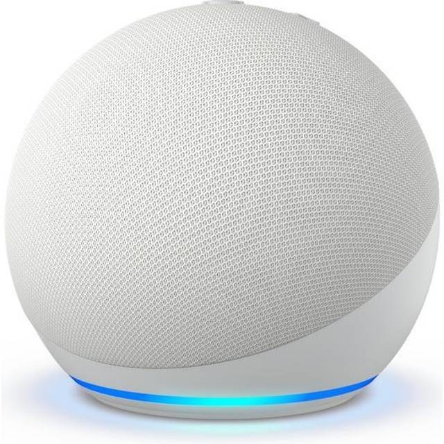 Amazon Echo Dot (5. generasjon) smarthøyttaler med Alexa - hvit i gruppen Elektronikk / Lyd & Bilde / Høyttalere & tilbehør / Bluetooth-høyttalere / Bærbare høyttalere hos TP E-commerce Nordic AB (C97985)