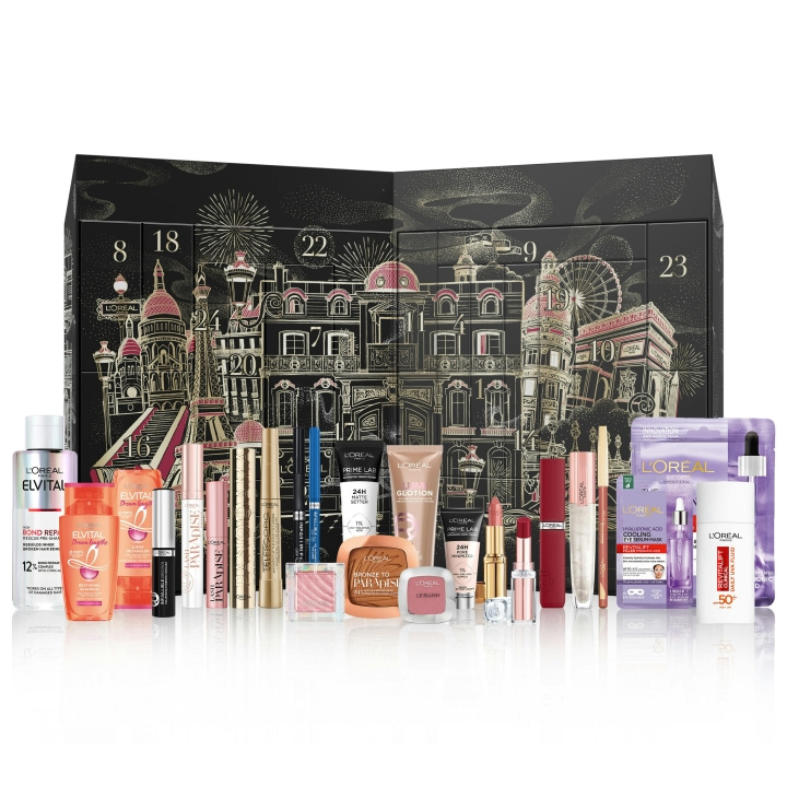L\'Oréal Paris adventskalender 2024 Gaveeske i gruppen HELSE OG SKJØNNHET / Gavesett / Gavesett for henne hos TP E-commerce Nordic AB (C98193)
