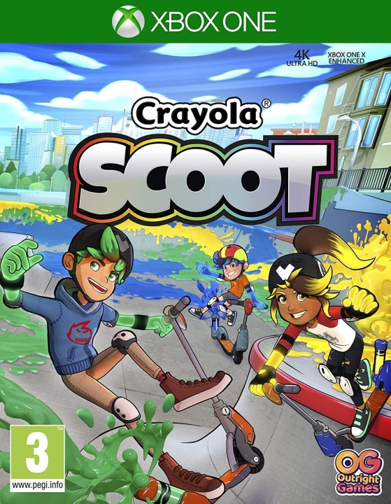 Outright Games Crayola Scoot i gruppen Elektronikk / TV-spill & tilbehør / Xbox One / Spill hos TP E-commerce Nordic AB (C98323)