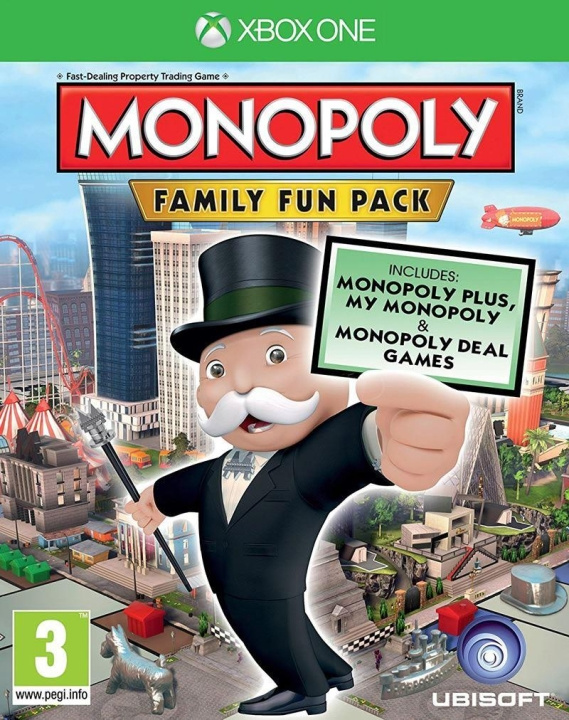 Monopoly Family Fun Pack i gruppen Elektronikk / TV-spill & tilbehør / Xbox One / Spill hos TP E-commerce Nordic AB (C98429)