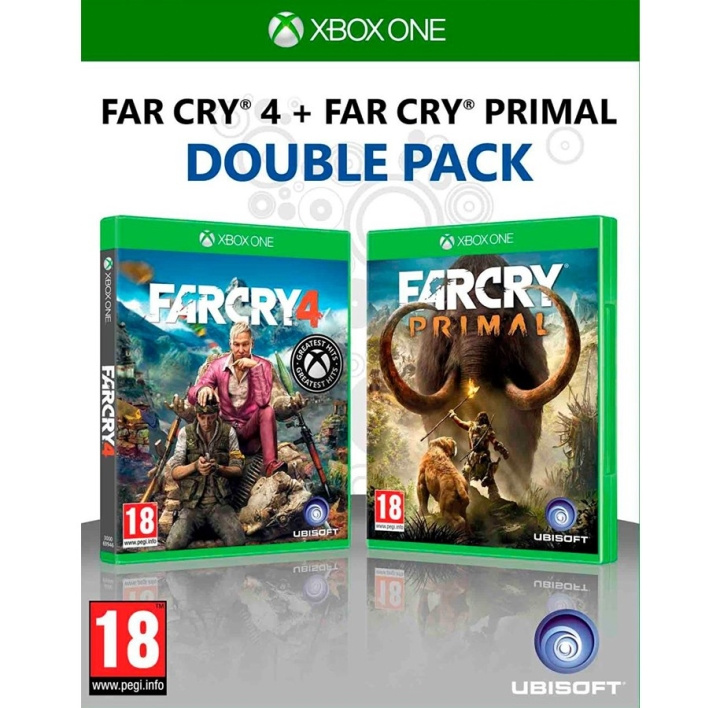 Ubisoft Far Cry Primal og Far Cry 4 (dobbeltpakke) i gruppen Elektronikk / TV-spill & tilbehør / Xbox One / Spill hos TP E-commerce Nordic AB (C98597)