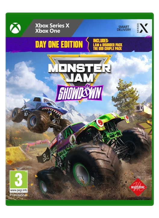 Milestone Monster Jam Showdown (Day 1 Edition) i gruppen Elektronikk / TV-spill & tilbehør / Xbox Series X / Spill hos TP E-commerce Nordic AB (C99262)