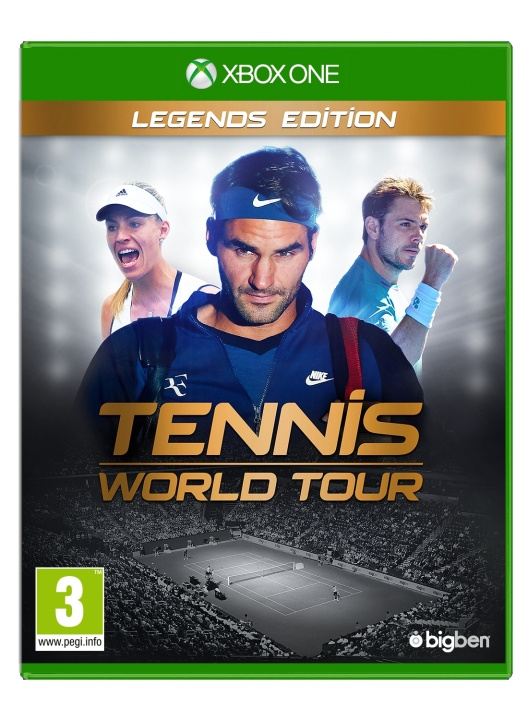 Bigben Tennis World Tour: Legends Edition i gruppen Elektronikk / TV-spill & tilbehør / Xbox One / Spill hos TP E-commerce Nordic AB (C99275)