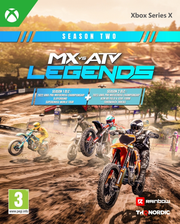 THQ MX vs ATV Legends sesong to i gruppen Elektronikk / TV-spill & tilbehør / Xbox Series X / Spill hos TP E-commerce Nordic AB (C99323)