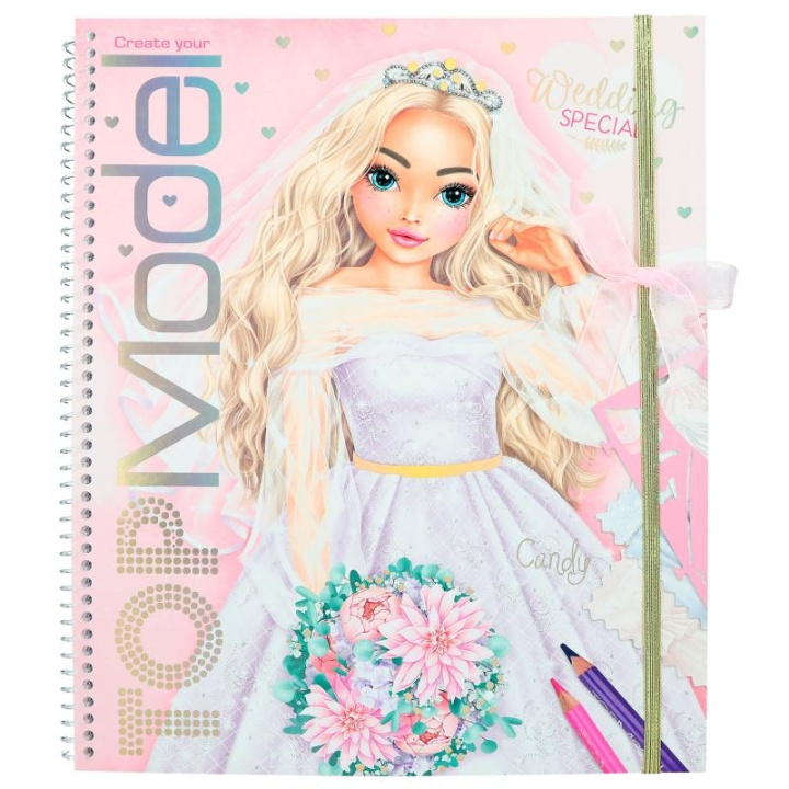 TOPModel Create your - Wedding Special TOPModel Colouring Book - ( 0412393 ) i gruppen LEKER, BARN OG BABY / Leker / Tegne & regne hos TP E-commerce Nordic AB (C99324)
