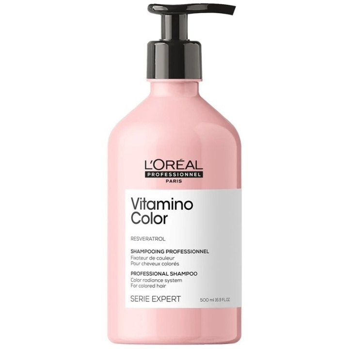 L\'Oreal Professionnel Serie Expert Vitamino Colour Shampoo 500 ml i gruppen HELSE OG SKJØNNHET / Hår & styling / Hårpleie / Sjampo hos TP E-commerce Nordic AB (C99586)